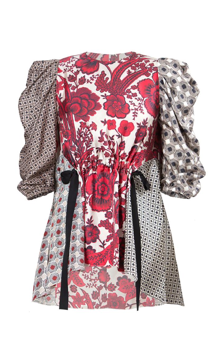 Moda Operandi Biyan Seraii Printed Silk Blouse