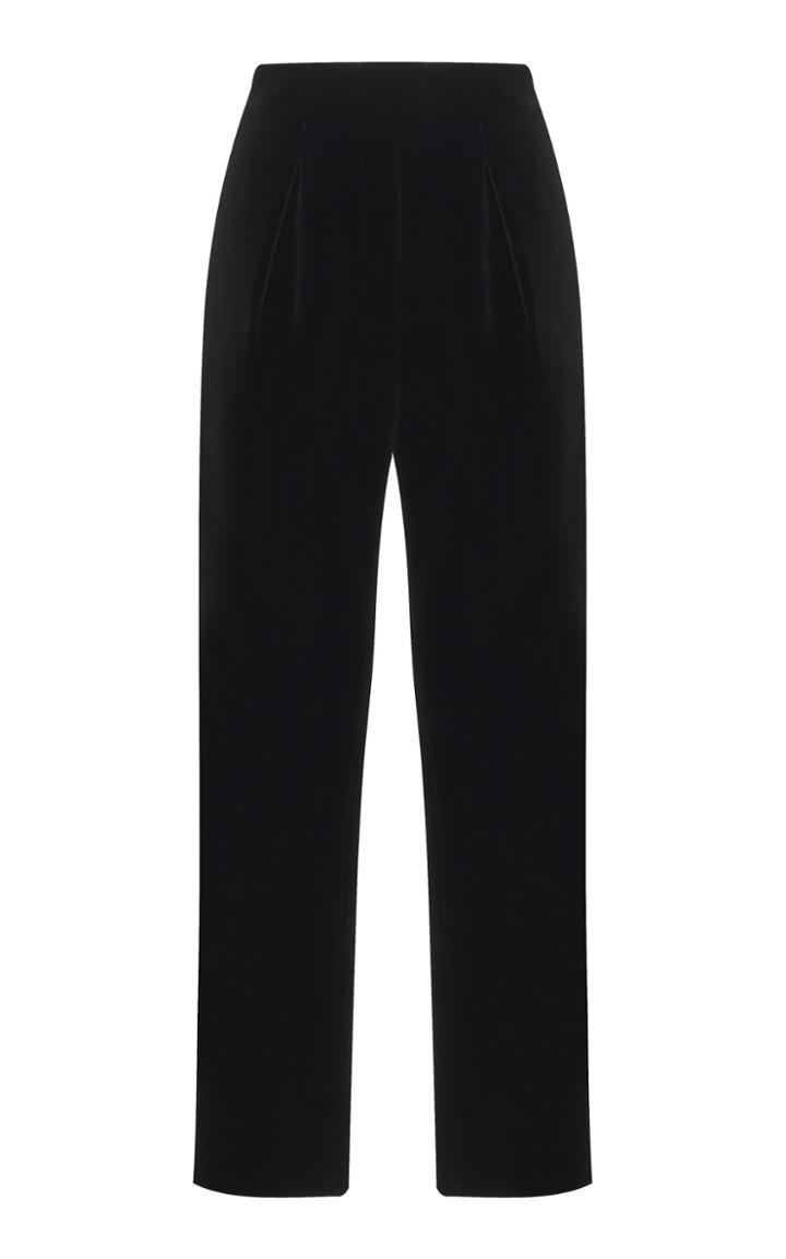 Costarellos Velvet Cigarette Trouser