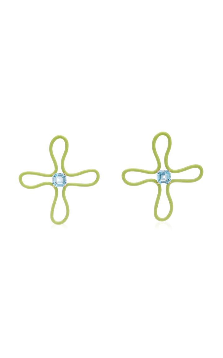 Moda Operandi Bea Bongiasca Lucky Flower Earrings