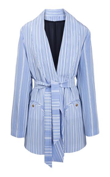 Moda Operandi Blaz Milano Calypso Whistler Striped Robe Jacket Size: 00