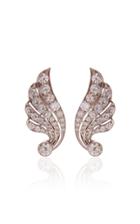 Moda Operandi The Jewellery Trading Co. One Of A Kind Platinum Wing Earrings