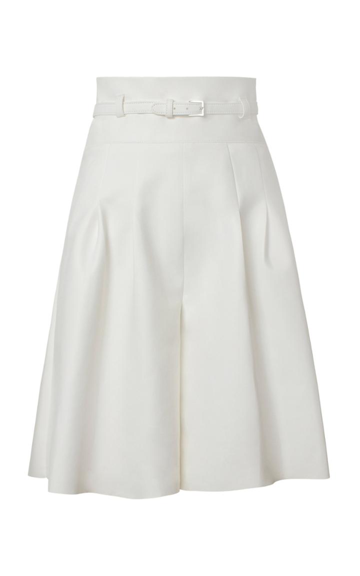 Moda Operandi Alejandra Alonso Rojas Leather Bermuda Shorts Size: 2