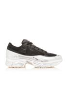 Adidas By Raf Simons Ozweego Two-tone Leather Sneakers Size: 8