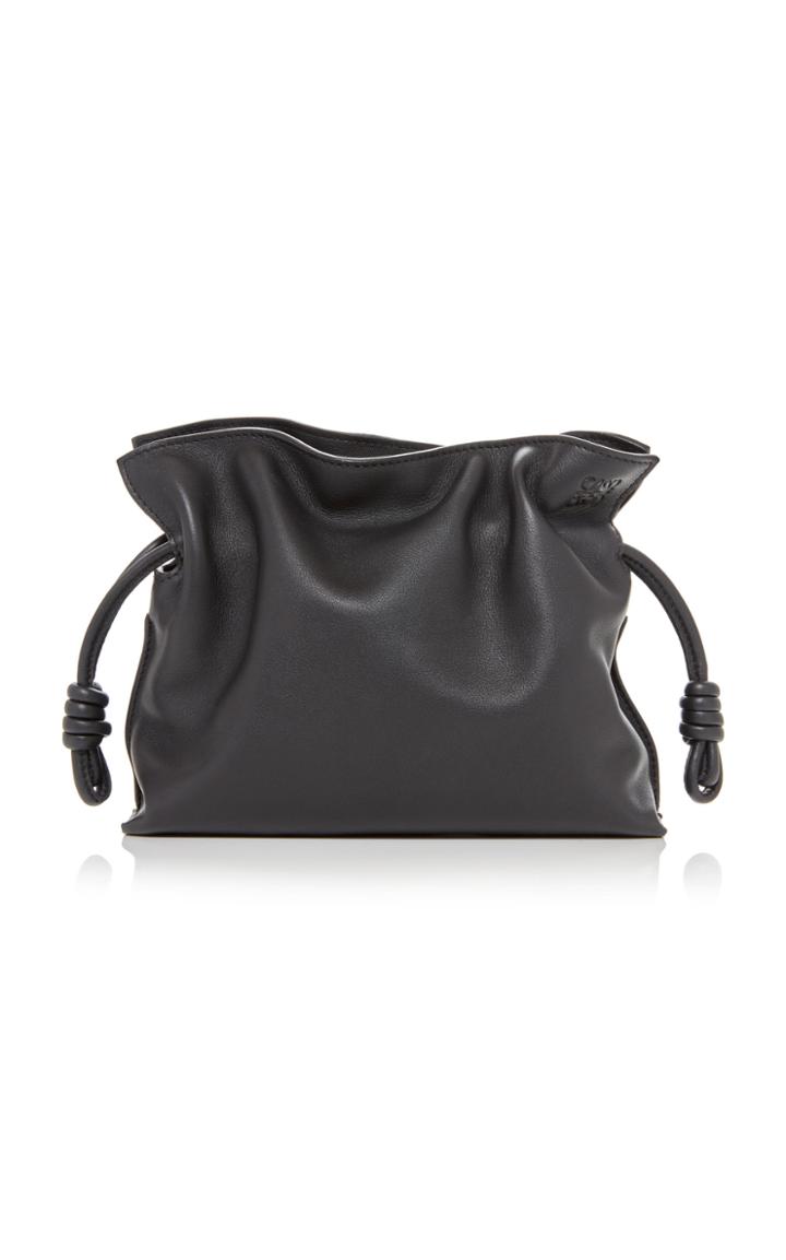 Loewe Mini Flamenco Leather Clutch