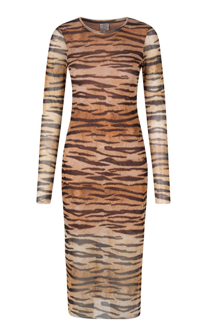 Moda Operandi Baum Und Pferdgarten Jolanda Fitted Long Sleeve Midi Dress