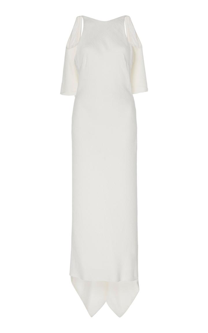 Moda Operandi Cushnie Crepe De Chine Cape Dress Size: 0