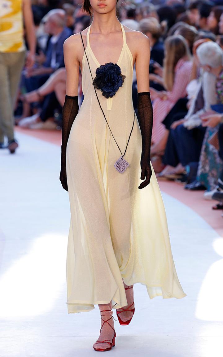 Missoni A-line Halter Dress
