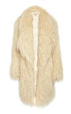 Michael Kors Collection Faux Fur Coat