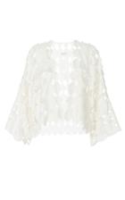 Isa Arfen Cut Out Embroidered Jacket