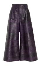 By. Bonnie Young Eel Leather Culottes