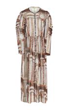 Tata Naka Button Down Print Dress