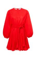 Moda Operandi Rhode Ella Tie-waist Cotton Mini Dress Size: S