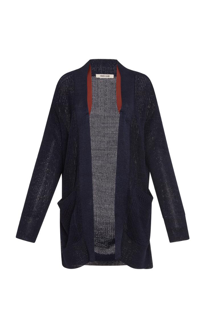 Roberto Cavalli Versatile Knit Cardigan