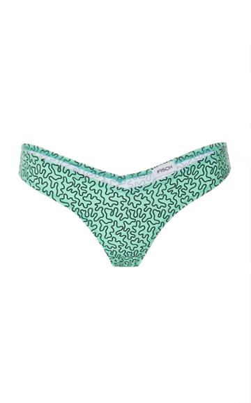Fisch Grenadins Printed Low-rise Bikini Bottom
