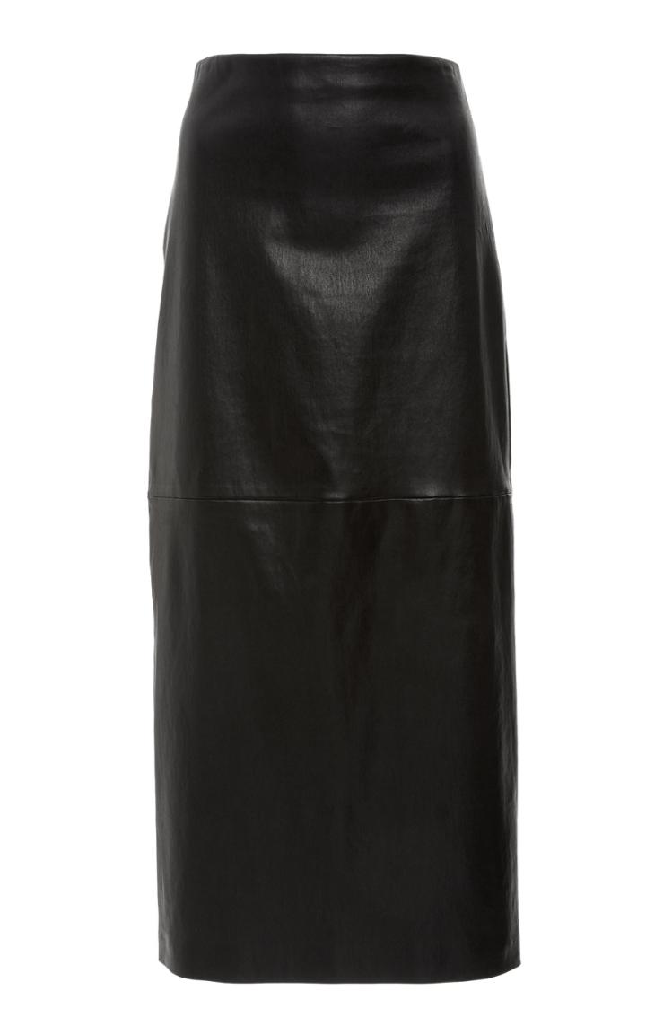 Rosetta Getty Stretch Plong Split Back Skirt