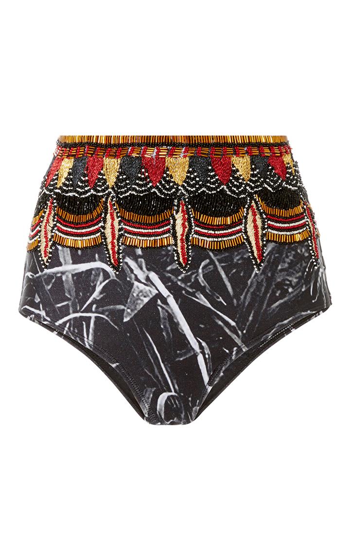 Agua De Coco Onca High Waist Bikini Bottoms