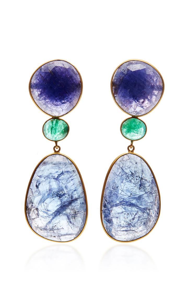 Bahina One-of-a-kind Tanzanite Earrings