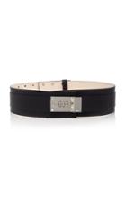 Brandon Maxwell Lock-embellished Cotton-blend Wide Belt