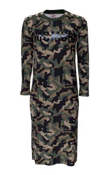 Baum Und Pferdgarten Janny Camouflage Studded Dress