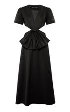 Anna October Lora Loves Cotton-blend Cutout Midi Dress