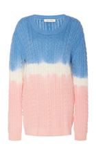 Prabal Gurung Color Block Cashmere Sweater