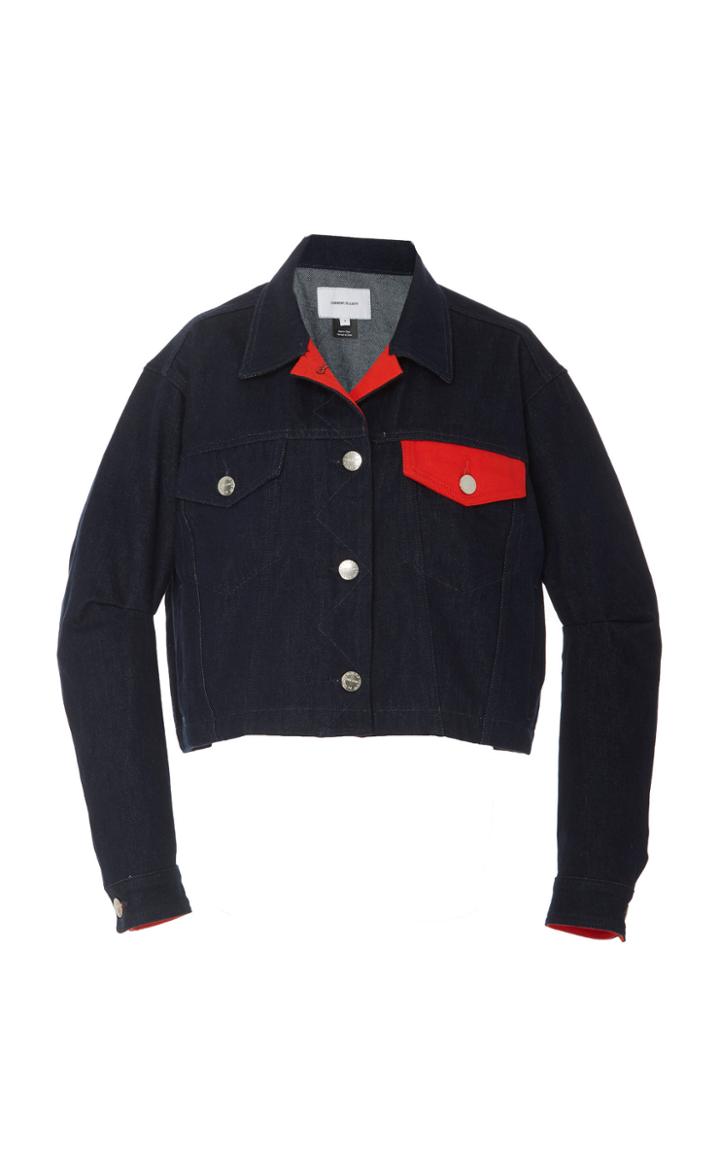 Current/elliott M'onogrammable Collin Denim Jacket