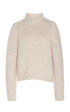 Vince Textured Wool-cashmere-blend Turtleneck Sweater