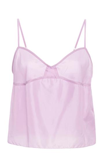 Vince Seamed Crepe-de-chine Camisole