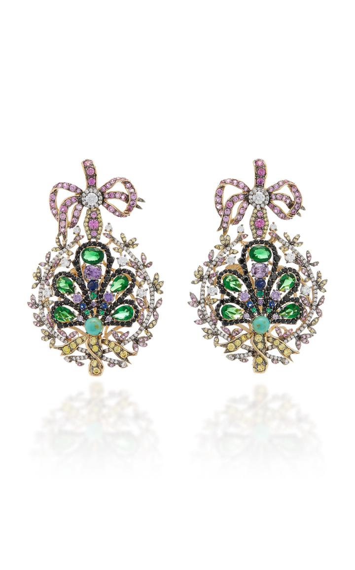 Anabela Chan Mirage 18k Gold Vermeil And Multi-stone Earrings