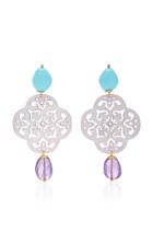 Grazia & Marica Vozza Earrings Flower Mother Of Pearl