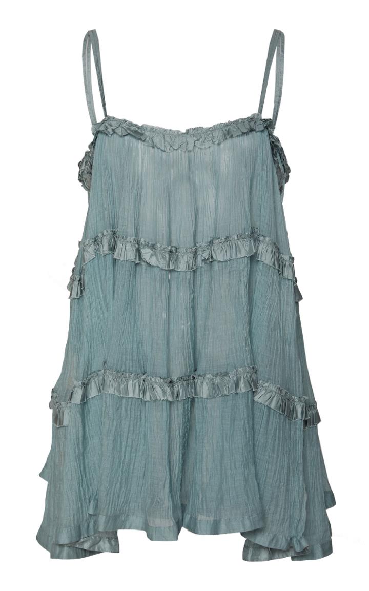 Pro Ruffled Cotton Top