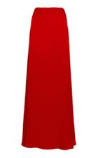 Lapointe Double-faced Satin Maxi Skirt
