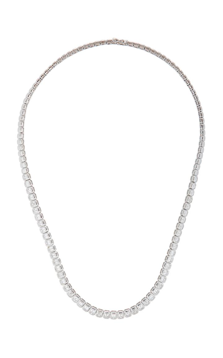 Anita Ko 18k Emerald-cut Diamond Choker