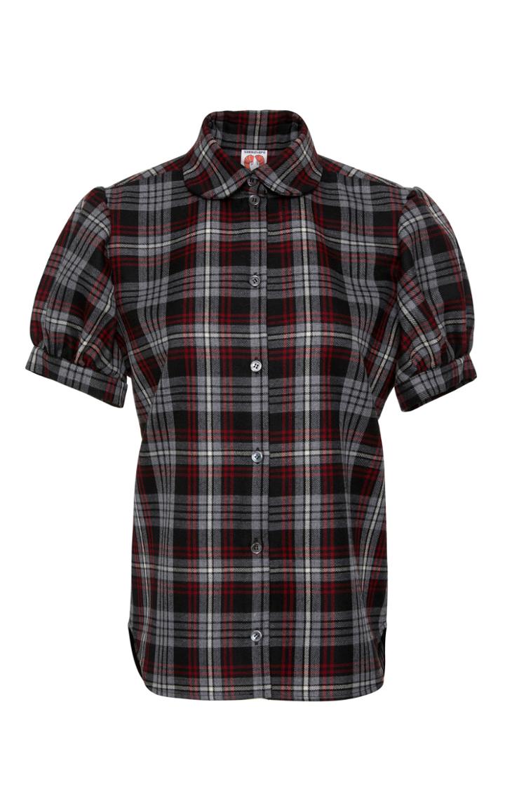 Shrimps Eugneie Tartan Top