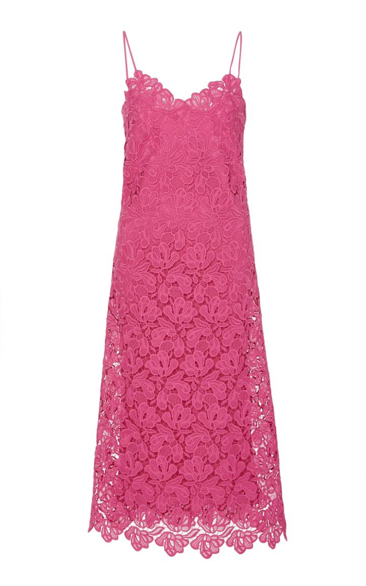Ermanno Scervino Guipure Lace Midi Tank Dress