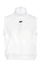 Off-white C/o Virgil Abloh Translucent Sleeveless Top