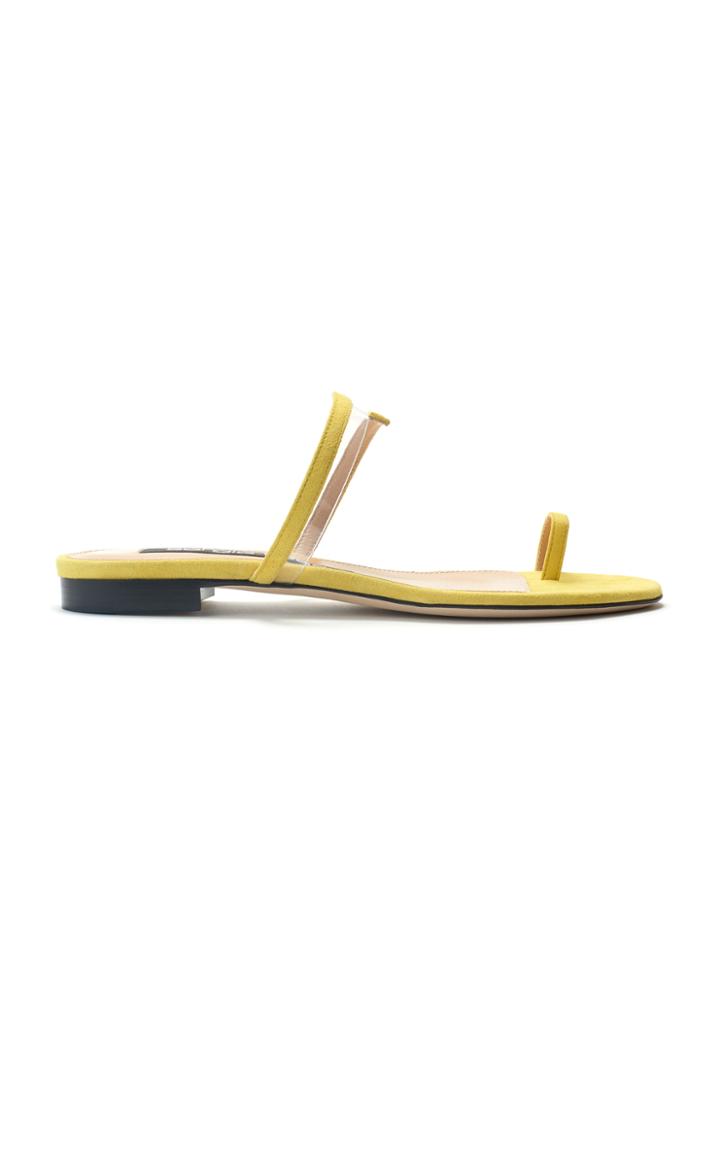 Sergio Rossi Suede Karen Sandal