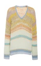 Etro Patterned Wool-knit Sweater