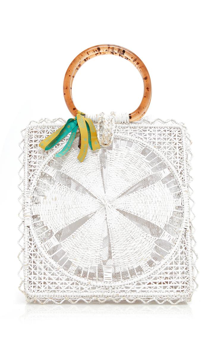 Silvia Tcherassi Luriza Iraca Palm Bag