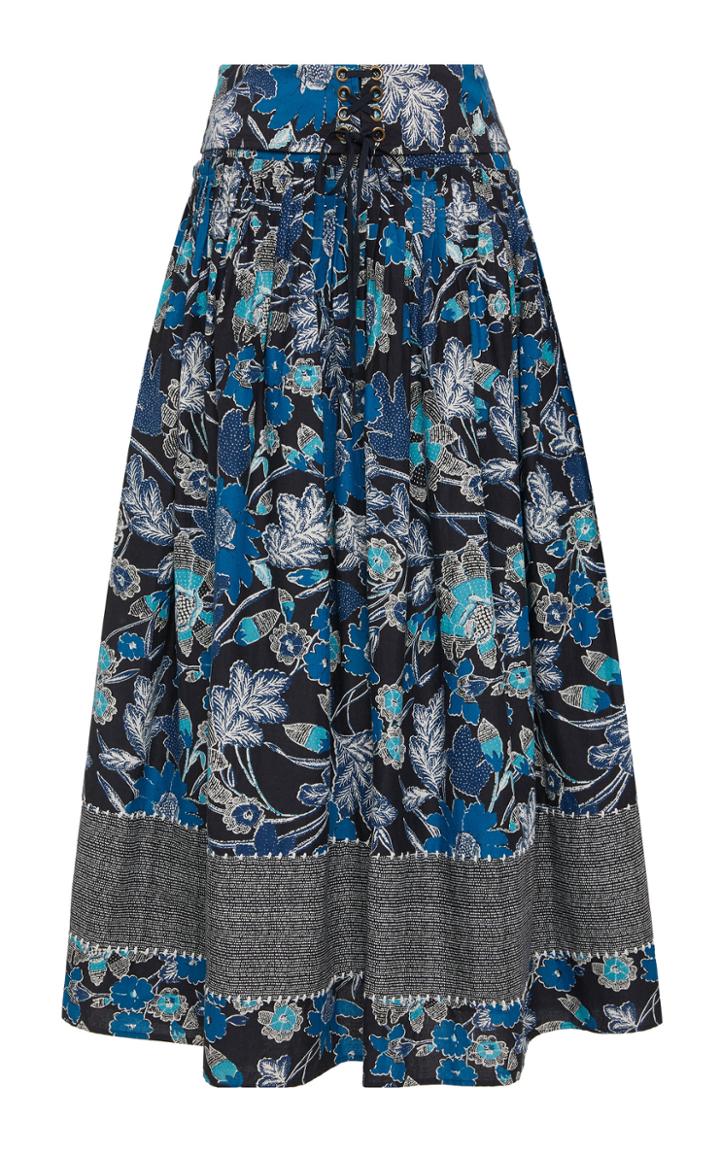 Ulla Johnson Evelyn Cotton Maxi Skirt