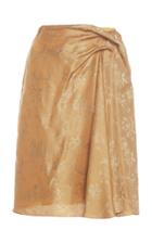John Galliano Satin Jacquard Skirt