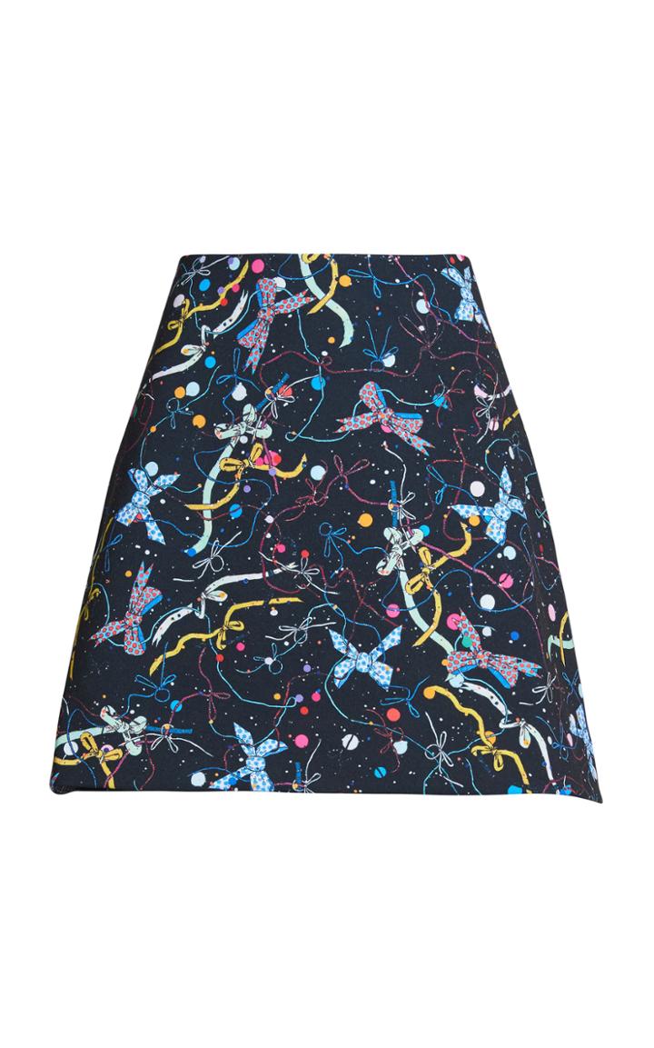 Romance Was Born Cosmos Bow Mini Skirt