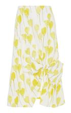 Claudia Li Asymmetrical Big Bow Skirt