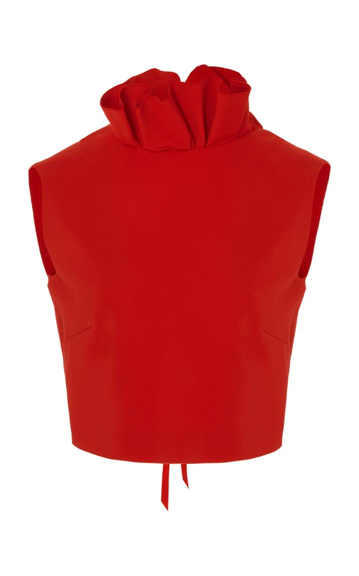 Semsem Camille Ruffle Top