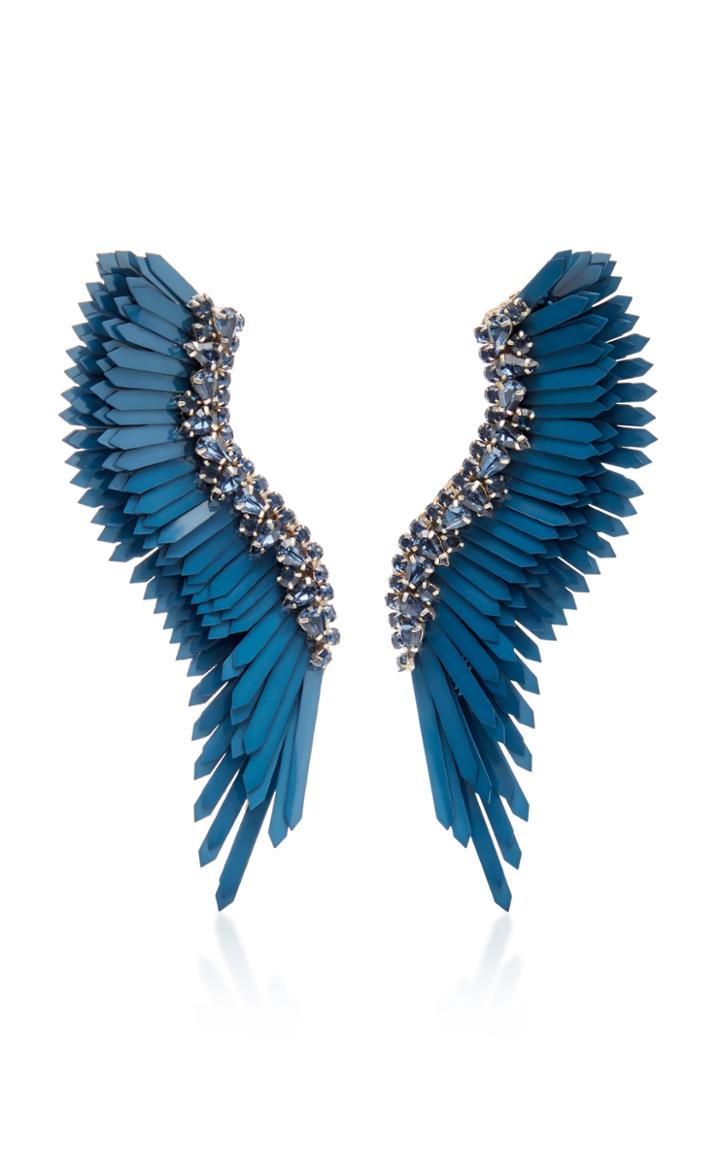 Mignonne Gavigan Madeline Sequin And Resin Wing Earrings