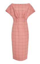 Lela Rose Cape Sleeve Fitted Sheath