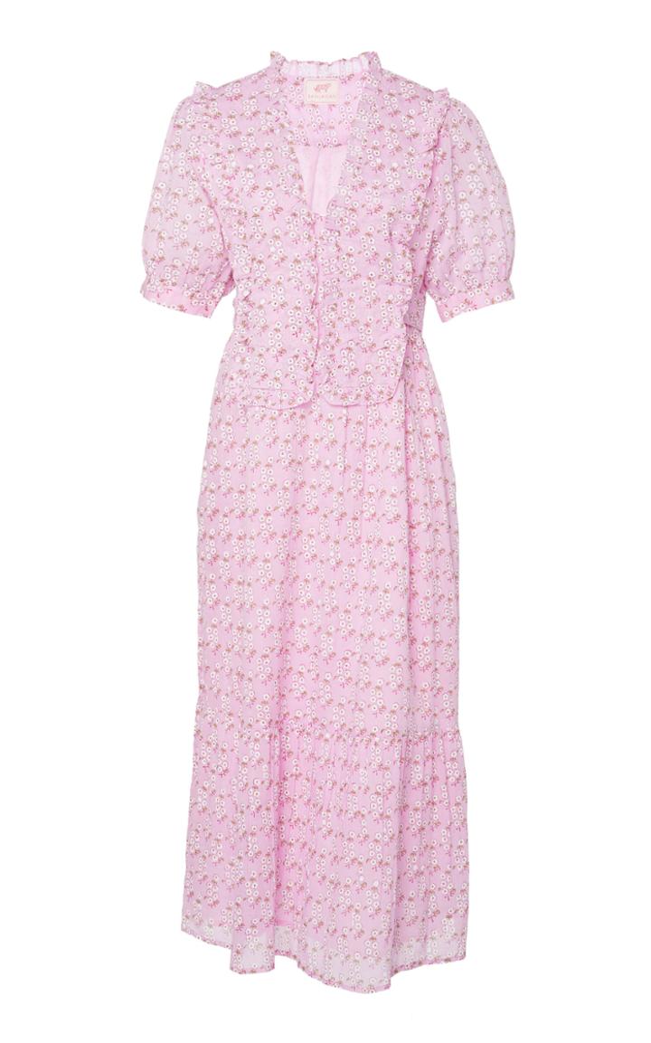 Banjanan Sherry Printed Cotton Midi Dress