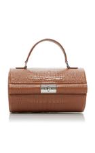 Gu De Richie Croc-effect Leather Bag