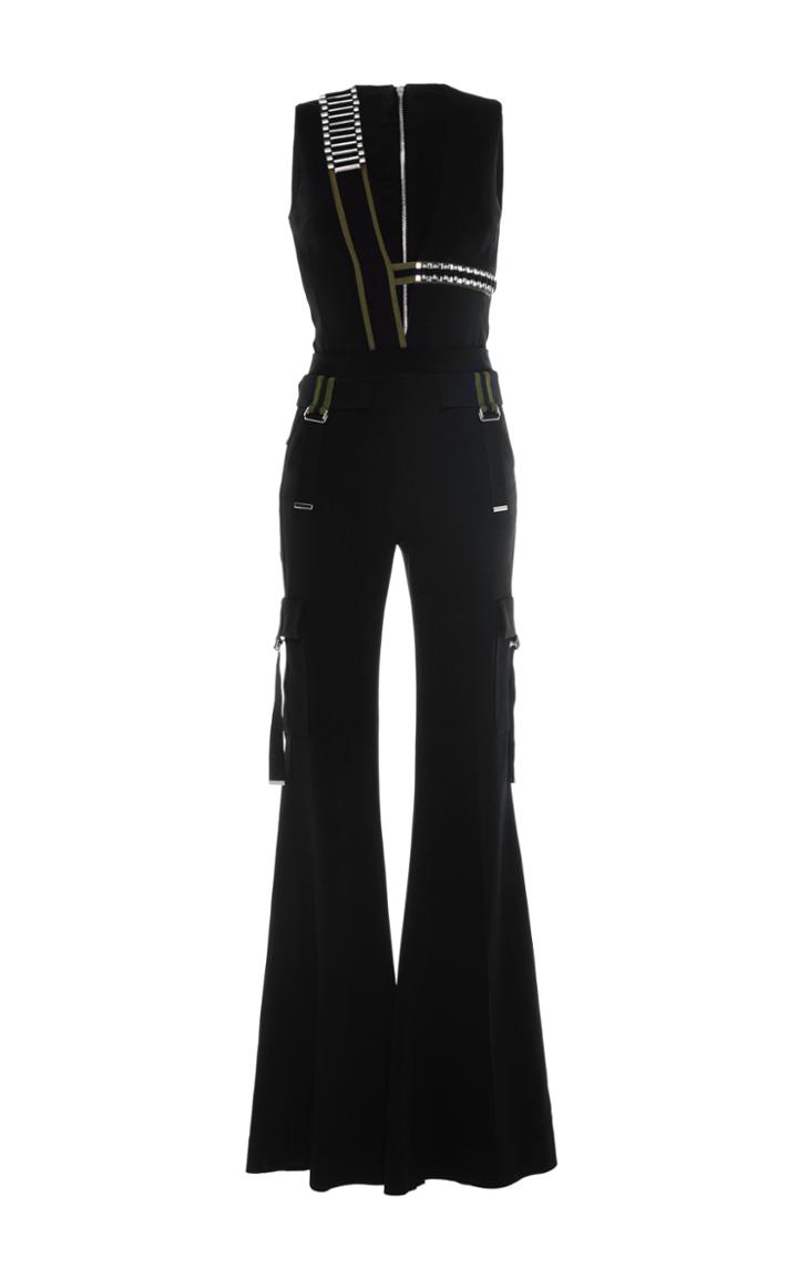 David Koma Embellished Ribbon Jumpsuit