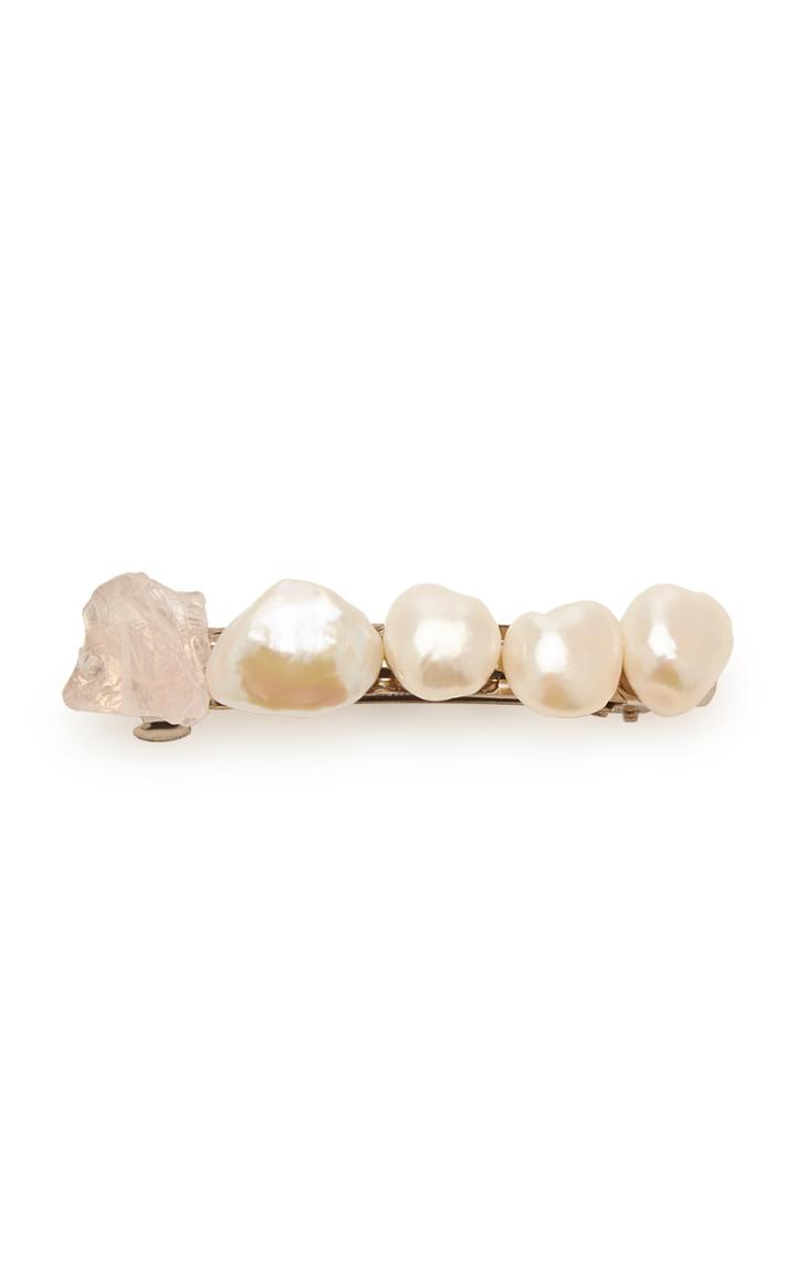 Svnr Tucker Point Pearl Barrette